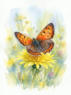 copper-butterfly-dandelion