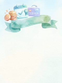 Financial Planning Watercolor