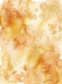 Golden Floral Wash