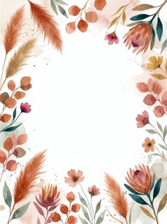 watercolor-floral-frame