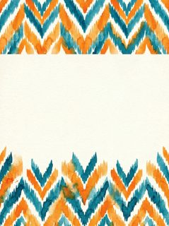 watercolor ikat template