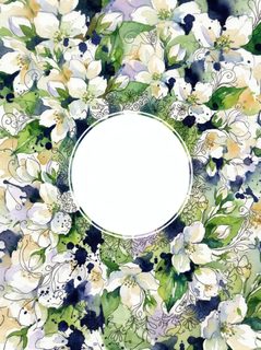 jasmine flower wreath