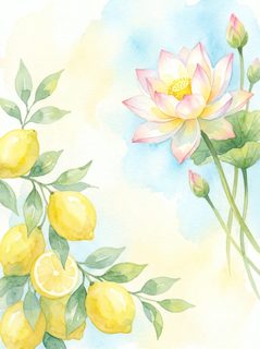 lotus and lemons