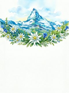 alpine mountain frame