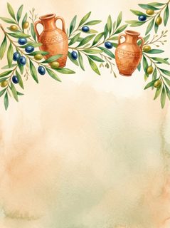 mediterranean olive border