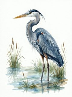 great blue heron