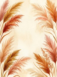 watercolor-pampas-frame