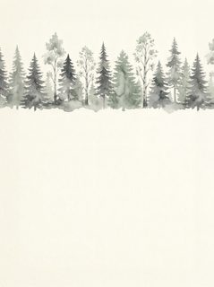 watercolor-forest-border
