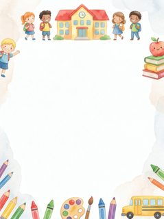 school border frame