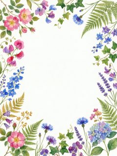 wildflower-floral-frame