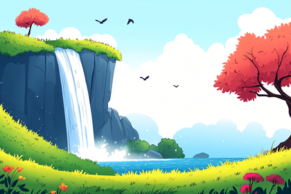 Waterfall Landscape