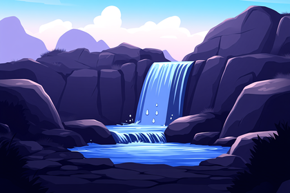 Waterfall Landscape