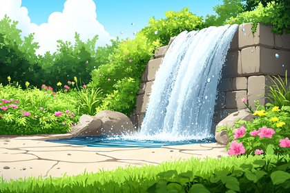 Waterfall Oasis