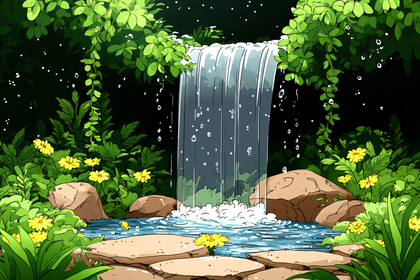 Waterfall Oasis