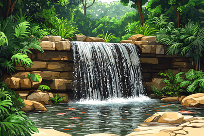 Waterfall Oasis