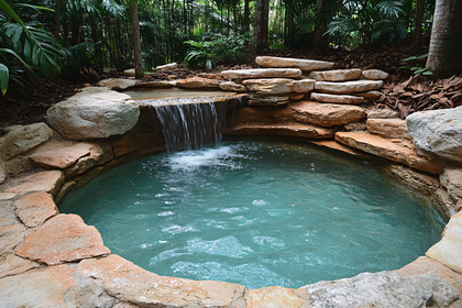 Waterfall Oasis Pool