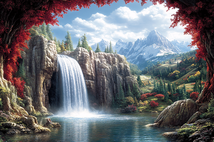 Waterfall Oasis