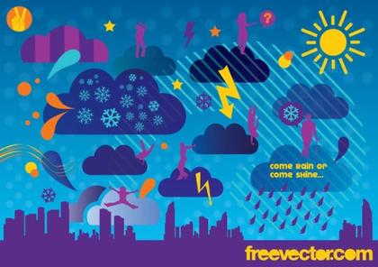 Weather Free Vector