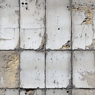 Weathered Concrete Block Wall Texture