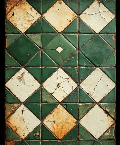 Weathered Tile Pattern