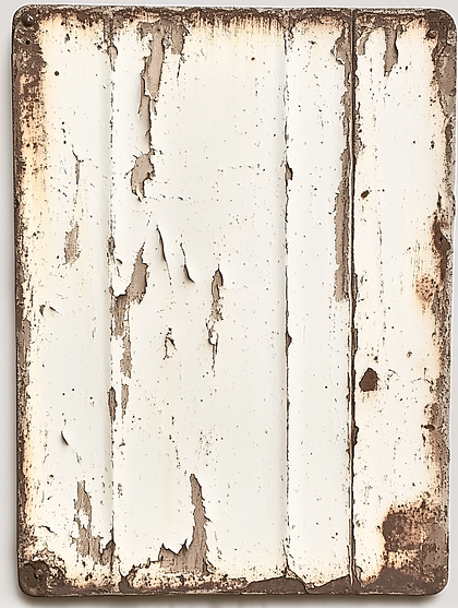 Weathered White Panel