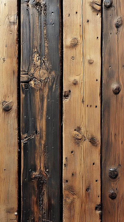 Weathered Wooden Planks