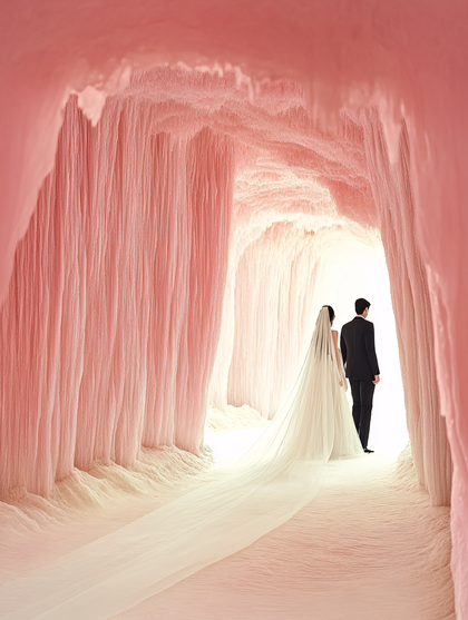 Wedding Veil Tunnel