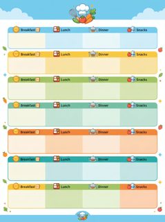 weekly meal planner