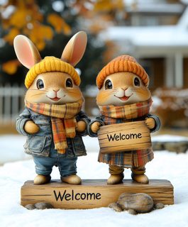 Welcoming Winter Bunnies