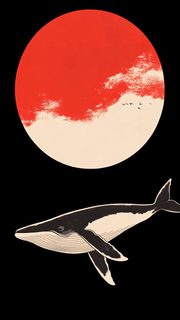 Whale And Sunset