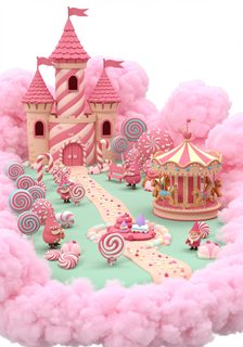 candy castle playground