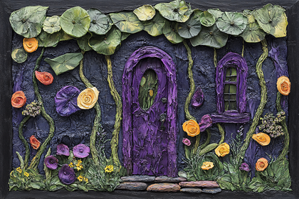 Whimsical Cottage Doorway