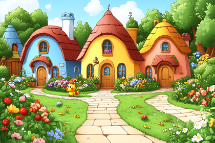 Whimsical Cottage Homes