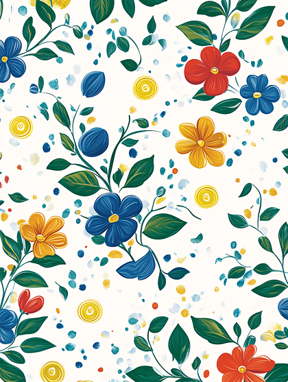 Whimsical Floral Pattern