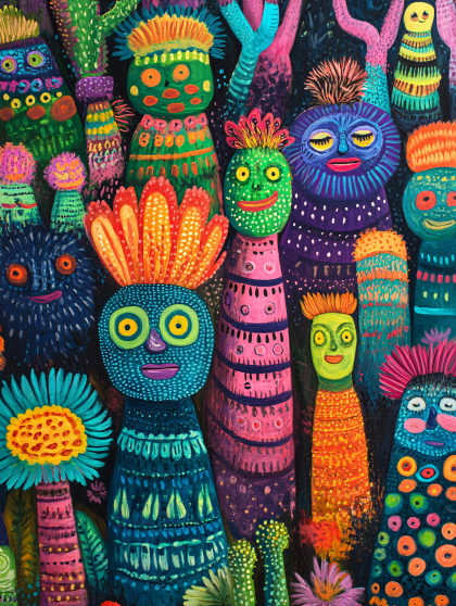 Whimsical Forest Creatures