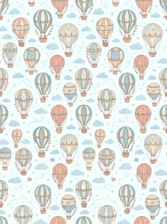 vintage hot air balloons
