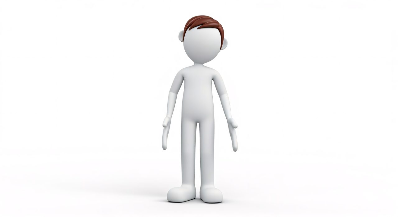 White 3D Mannequin