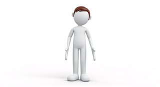 White 3D Mannequin