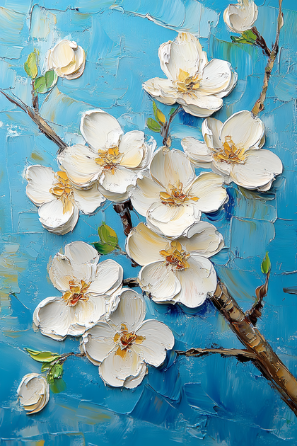 White Blossom Branch