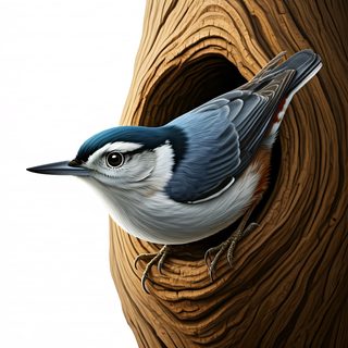 nuthatch bird nest