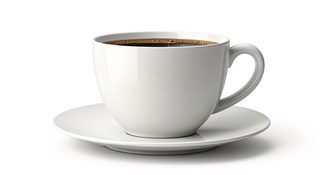 white coffee cup