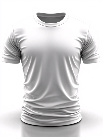 White Crew Neck T-Shirt