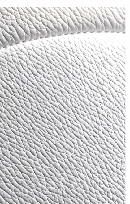 White Leather Texture Close-Up