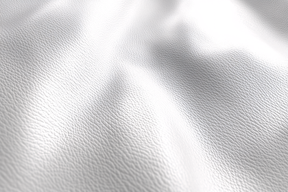 White Leather Texture Close-Up