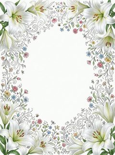Floral Border Design