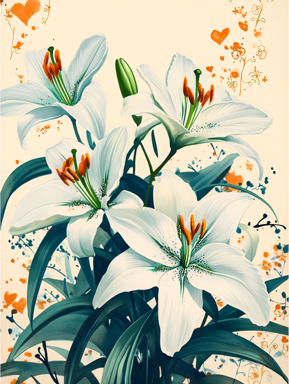 White Lilies