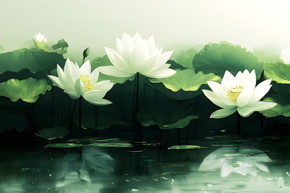 White Lotus Pond
