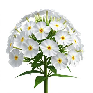 White Phlox Bloom