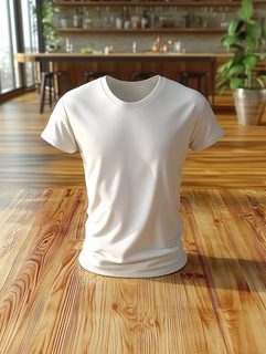 White T-Shirt Mockup