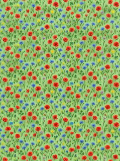 wildflower meadow pattern